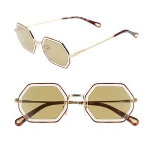 Brand new CHLOĒ 53mm Octagon Sunglasses